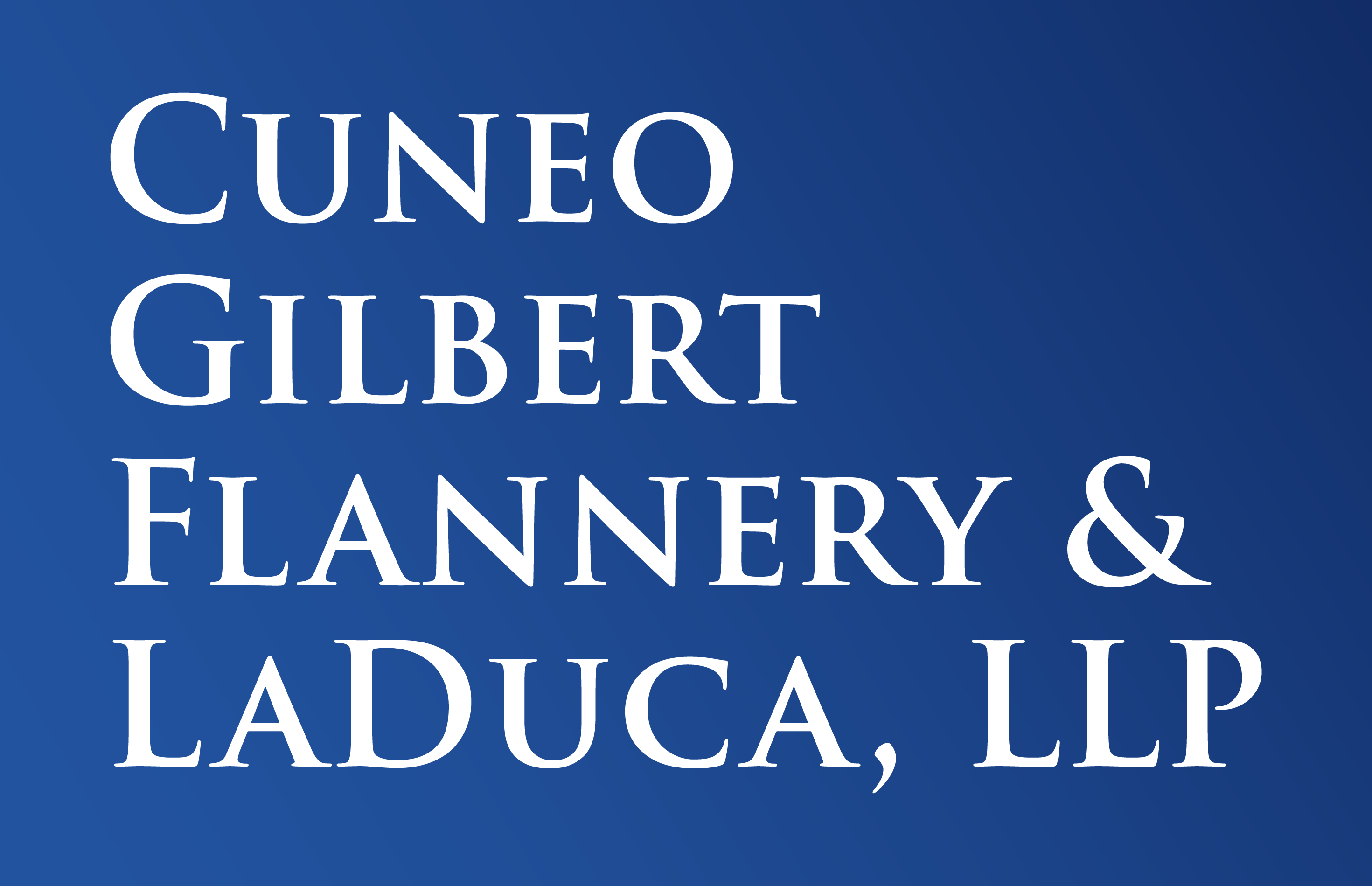 Cuneo Gilbert Flannery & LaDuca, LLP