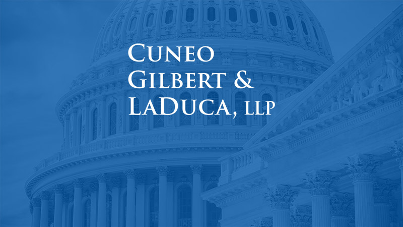 Cuneo Gilbert & LaDuca, LLP Logo